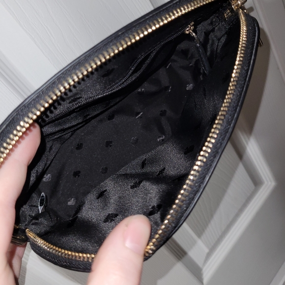 NWOT Kate spade Payton dome crossbody purse black - Picture 4 of 4